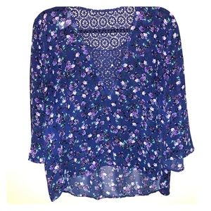 Floral Chiffon Blouse